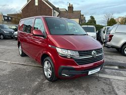 Red Used 2021 VW T6.1 Highline Van | £28,994 (A bit pricey)
