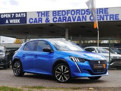 Vertigo blue Used 2020 Peugeot e-208 GT-line Hatchback | £10,995 (Fair price)