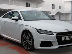 White Used 2017 Audi TT S-Line Coupe | £13,990 (Fair price)