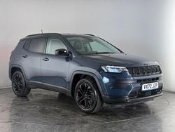 Blue Used 2022 Jeep Compass Night Eagle SUV | £16,900 (Fair price)