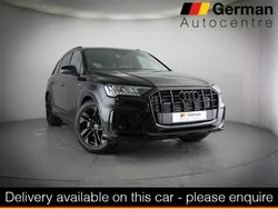 Black Used 2021 Audi Q7 S-Line SUV | £46,800 (Expensive)