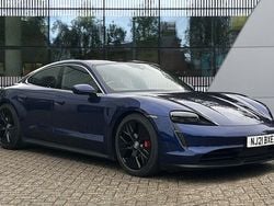 Blue Used 2021 Porsche Taycan Performance Package Sedan | £38,759 (Good price)