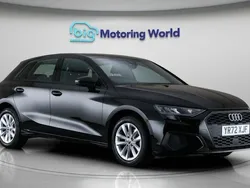 Black Used 2022 Audi A3 Sportback Hatchback | £17,200 (Fair price)