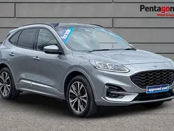 Silver Used 2022 Ford Kuga ST-Line X SUV | £19,495 (Fair price)