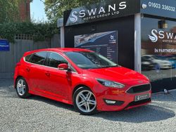 Red Used 2015 Ford Focus Zetec Hatchback | £5,795 (Fair price)
