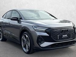 Grey Used 2025 Audi Q4 e-tron Black Edition SUV | £36,590
