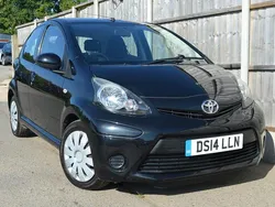 Black Used 2014 Toyota Aygo Hatchback | £4,249 (Good price)