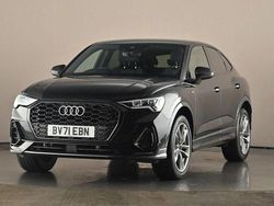 Black Used 2021 Audi Q3 Sportback S-Line SUV | £23,499 (Good price)