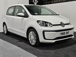 White Used 2018 VW up! move up! Hatchback | £8,490 (Fair price)