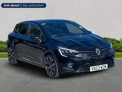 Black Used 2023 Renault Clio V Techno Hatchback | £12,614 (Fair price)