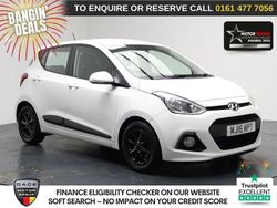 White Used 2016 Hyundai i10 Premium Hatchback | £5,740 (Fair price)