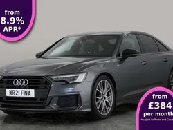 Grey Used 2021 Audi A6 Black Edition Sedan | £25,648 (Fair price)
