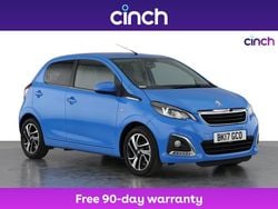 Blue Used 2017 Peugeot 108 Allure Hatchback | £5,999 (Fair price)