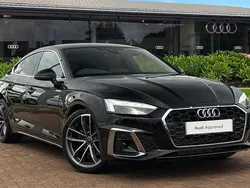 Black Used 2024 Audi A5 S-Line Coupe | £29,740 (Fair price)