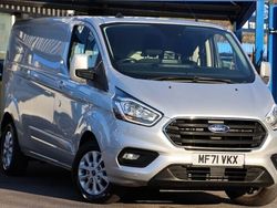 Silver Used 2021 Ford Transit Custom Limited Van | £18,991 (Good price)