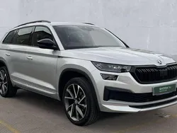 Silver Used 2022 Skoda Kodiaq SportLine SUV | £28,225 (Fair price)