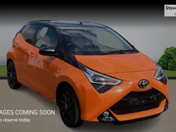 Orange Used 2019 Toyota Aygo X-cite Hatchback | £9,491 (A bit pricey)