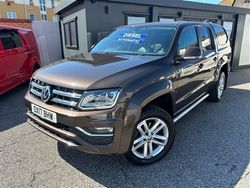 Brown Used 2017 VW Amarok Highline Pickup | £16,995 (Fair price)
