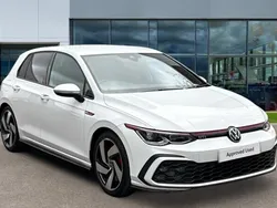 Pure white Used 2021 VW Golf VIII GTI Hatchback | £24,557 (Good price)