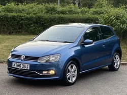 Blue Used 2017 VW Polo Match Hatchback | £9,700 (Fair price)