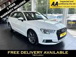 White Used 2018 Audi A3 Sportback Sport Hatchback | £11,695 (Good price)