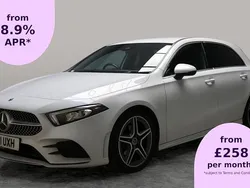 White Used 2021 Mercedes A180 Executive Hatchback | £18,270 (Fair price)