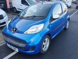 Blue Used 2012 Peugeot 107 Sportium Hatchback | £2,395 (Fair price)