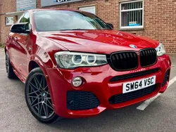 Red Used 2014 BMW X4 M Sport SUV | £10,670 (Fair price)