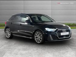 Myth black metallic Used 2019 Audi A1 S-Line Hatchback | £16,844 (Fair price)