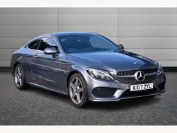Grey Used 2017 Mercedes C250 AMG Line Premium Plus Coupe | £17,350 (A bit pricey)
