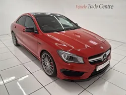 Red Used 2015 Mercedes CLA45 AMG AMG Sedan | £19,798 (Fair price)