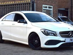 White Used 2017 Mercedes CLA220 AMG line Sedan | £14,450 (Fair price)