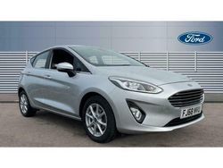 Silver Used 2018 Ford Fiesta Zetec Hatchback | £7,746 (Fair price)