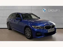 Blue Used 2022 BMW 318 M Sport Estate | £25,750 (A bit pricey)