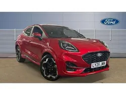 Red New 2025 Ford Puma Gen-E ST-Line X SUV | £23,434