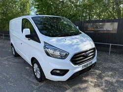White Used 2019 Ford Transit Custom Limited Van | £8,950 (Fair price)