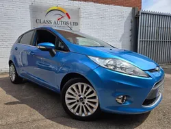 Blue Used 2008 Ford Fiesta Titanium Hatchback | £4,772 (Expensive)