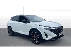 White New 2025 Nissan Qashqai Tekna+ SUV | £32,681