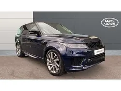 Blue Used 2021 Land Rover Range Rover Sport Autobiography Dynamic SUV | £43,898 (Fair price)