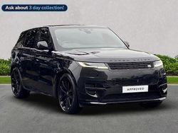Black Used 2023 Land Rover Range Rover Sport First Edition SUV | £71,896 (Super price)