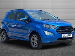 Blue Used 2022 Ford Ecosport ST-Line SUV | £13,491 (Fair price)