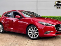 Red Used 2017 Mazda 3 Inclusive Hatchback | £9,190 (Fair price)