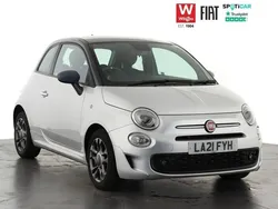 Silver/black Used 2021 Fiat 500 Connect Hatchback | £10,499 (Fair price)