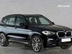 Black Used 2018 BMW X3 M Sport SUV | £27,500 (Fair price)