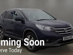 Blue Used 2014 Honda CR-V EX SUV | £14,500 (Fair price)