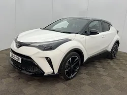 White Used 2021 Toyota C-HR Sport SUV | £21,490 (Fair price)
