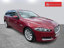 Red Used 2014 Jaguar XF Sportbrake Premium Luxury Estate | £8,990 (Good price)