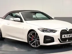 White Used 2021 BMW 420 M Sport Cabriolet | £32,000