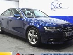 Blue Used 2014 Audi A4 Design Sedan | £5,795 (Fair price)