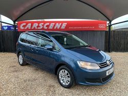 Blue Used 2016 VW Sharan SE MPV | £10,499 (Fair price)